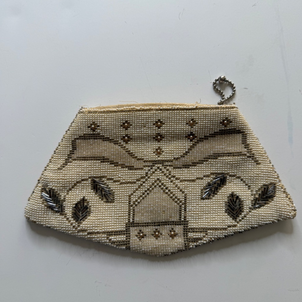 Glass Seed Beaded Evening Bag